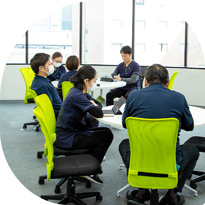 看護もリハビリも、みんなで支えるチームケア