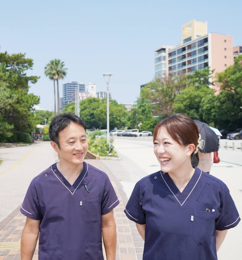 時間にゆとりを持って訪問できます。